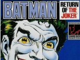 Batman: Return Of The Joker - Nintendo Game Boy