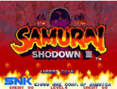 Samurai Shodown III / Samurai … - Mame