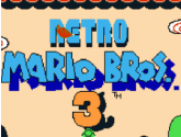 Retro Mario Bros 3 - Nintendo NES