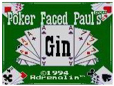 Poker Faced Paul's Gin - Sega Game Gear